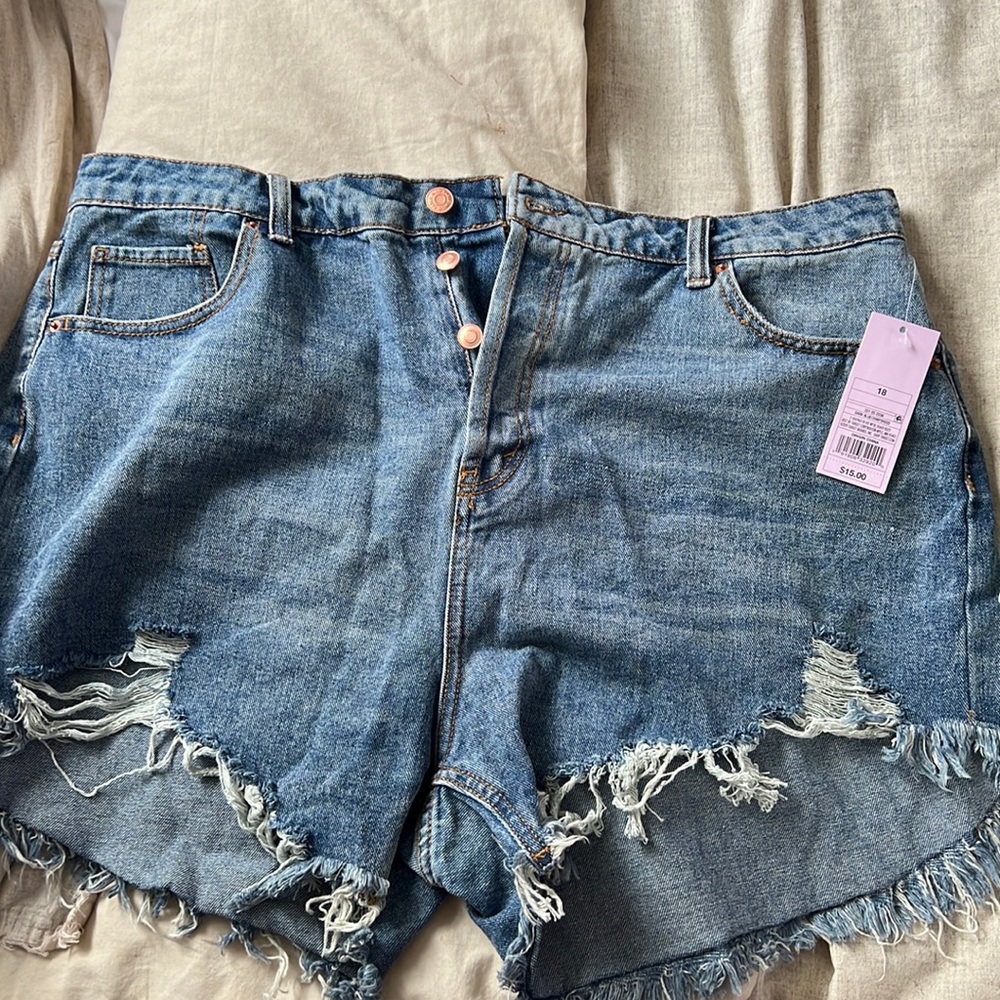 NWT Jean shorts